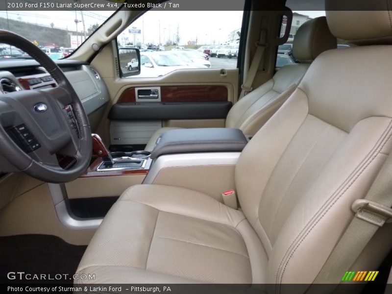 Tuxedo Black / Tan 2010 Ford F150 Lariat SuperCrew 4x4