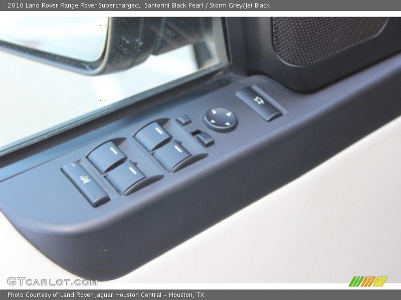 Santorini Black Pearl / Storm Grey/Jet Black 2010 Land Rover Range Rover Supercharged
