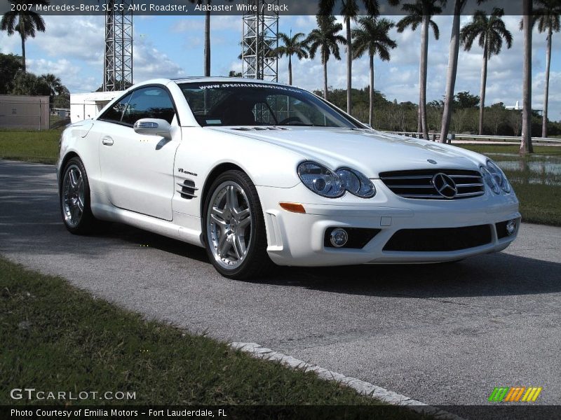 Front 3/4 View of 2007 SL 55 AMG Roadster