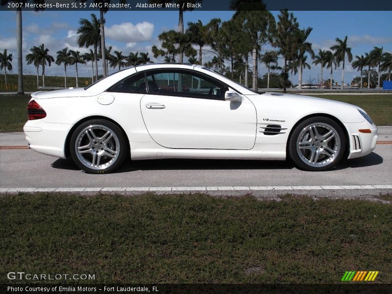  2007 SL 55 AMG Roadster Alabaster White