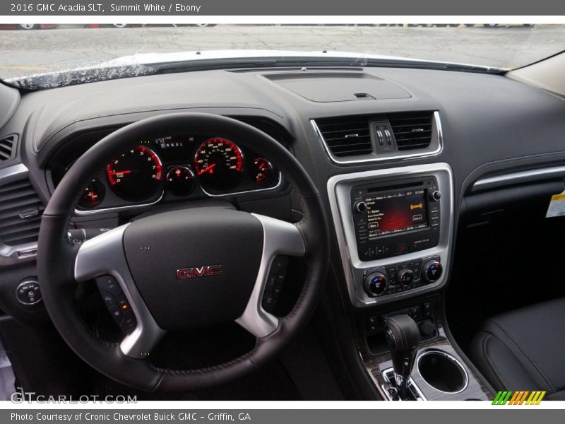 Summit White / Ebony 2016 GMC Acadia SLT