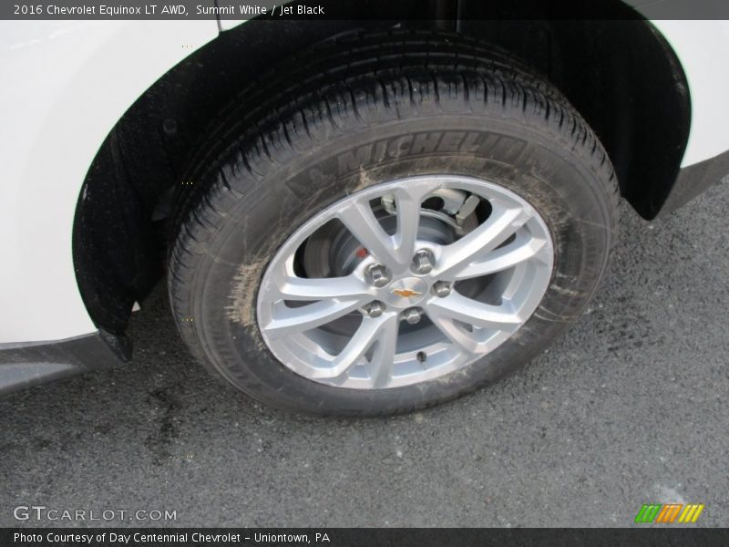Summit White / Jet Black 2016 Chevrolet Equinox LT AWD