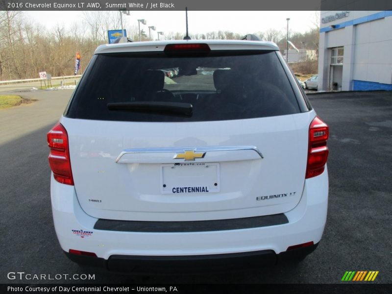 Summit White / Jet Black 2016 Chevrolet Equinox LT AWD