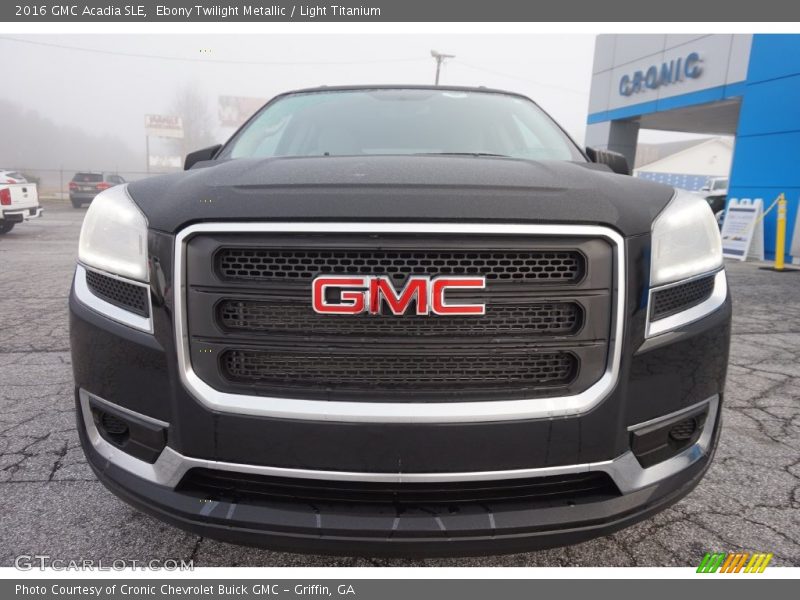 Ebony Twilight Metallic / Light Titanium 2016 GMC Acadia SLE