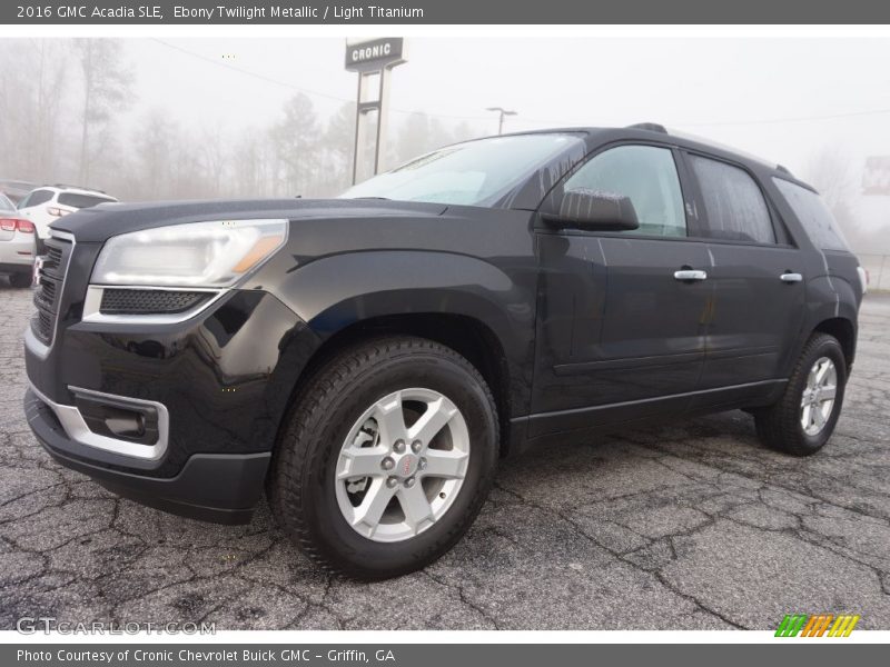 Ebony Twilight Metallic / Light Titanium 2016 GMC Acadia SLE