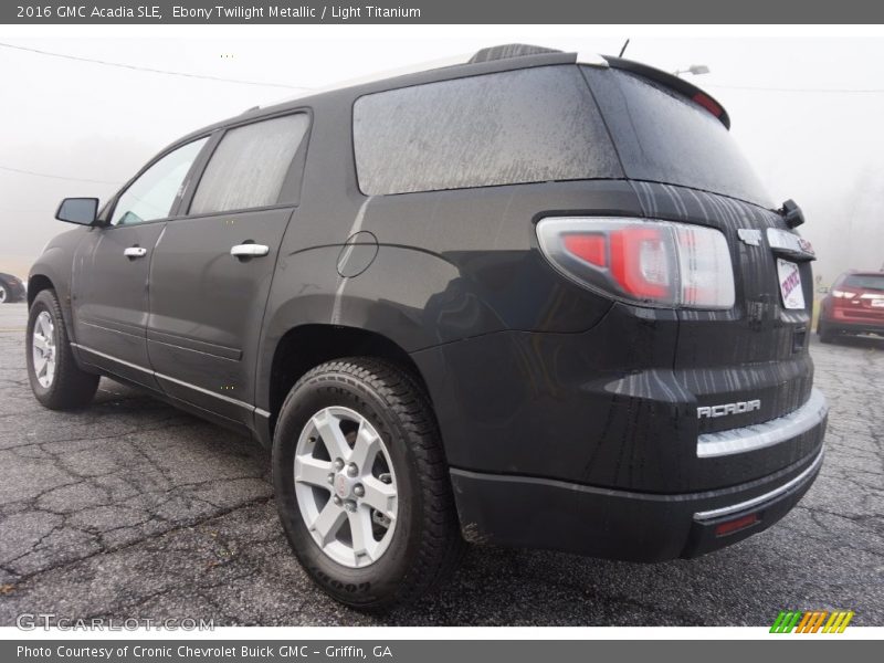 Ebony Twilight Metallic / Light Titanium 2016 GMC Acadia SLE