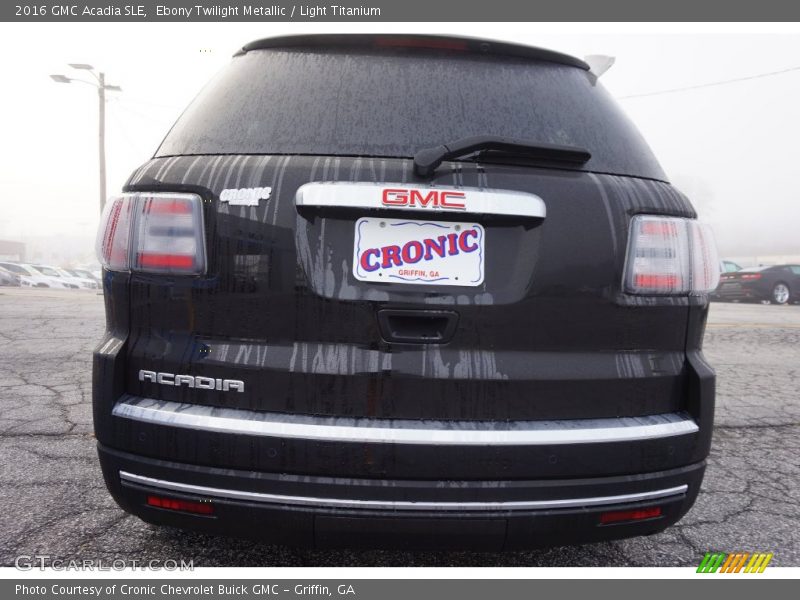 Ebony Twilight Metallic / Light Titanium 2016 GMC Acadia SLE