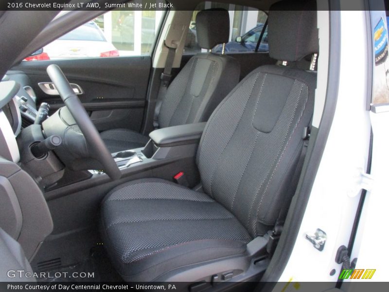 Summit White / Jet Black 2016 Chevrolet Equinox LT AWD