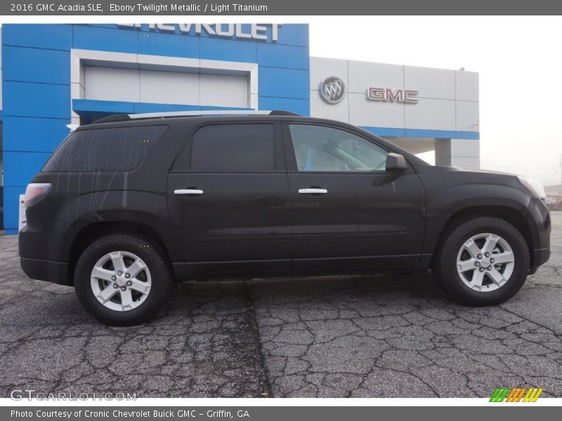 Ebony Twilight Metallic / Light Titanium 2016 GMC Acadia SLE