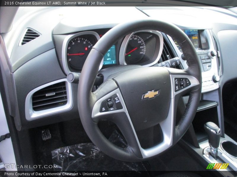 Summit White / Jet Black 2016 Chevrolet Equinox LT AWD