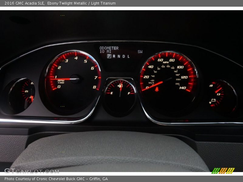 Ebony Twilight Metallic / Light Titanium 2016 GMC Acadia SLE