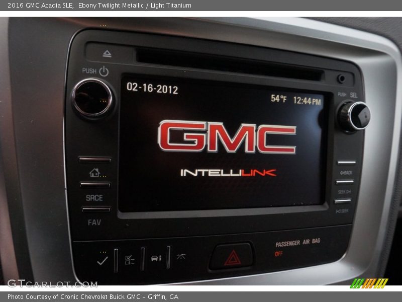 Ebony Twilight Metallic / Light Titanium 2016 GMC Acadia SLE