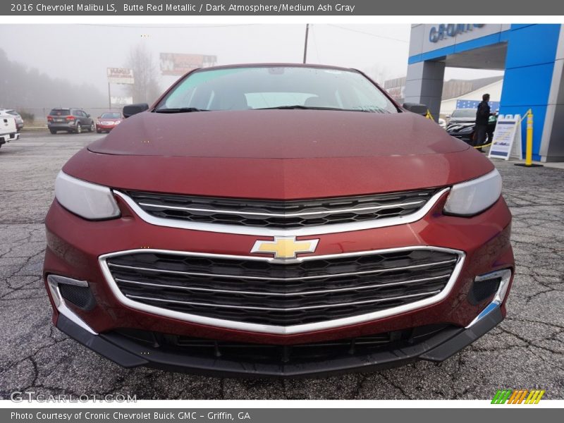 Butte Red Metallic / Dark Atmosphere/Medium Ash Gray 2016 Chevrolet Malibu LS