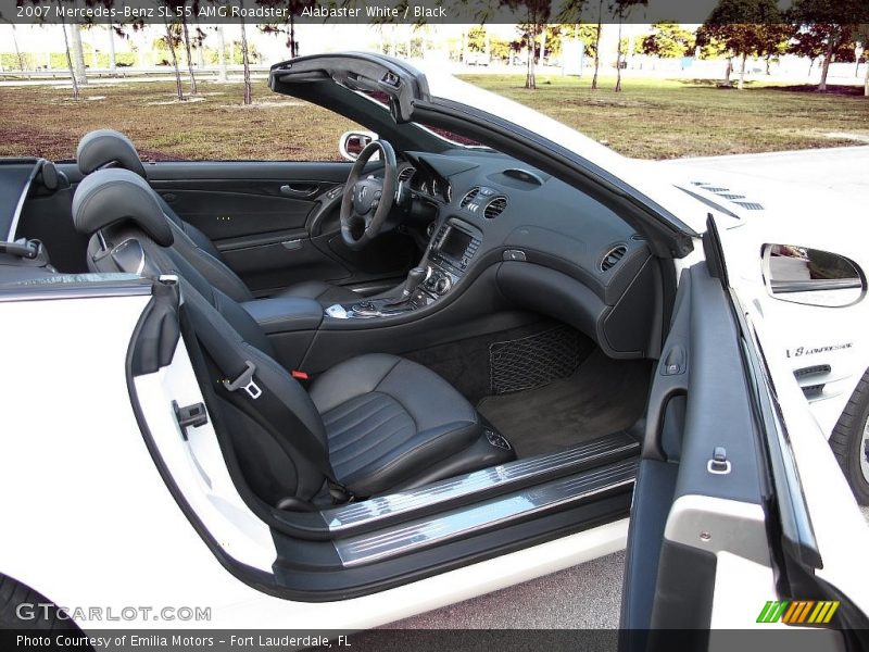  2007 SL 55 AMG Roadster Black Interior