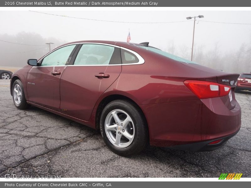 Butte Red Metallic / Dark Atmosphere/Medium Ash Gray 2016 Chevrolet Malibu LS