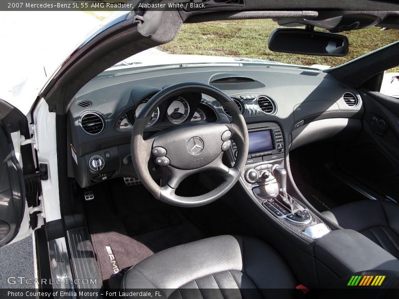 Dashboard of 2007 SL 55 AMG Roadster
