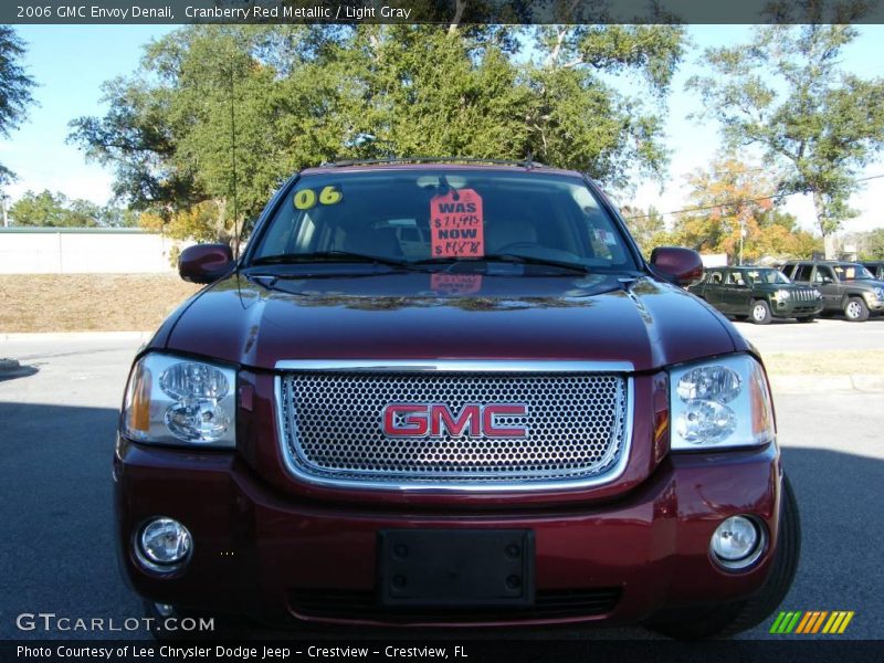 Cranberry Red Metallic / Light Gray 2006 GMC Envoy Denali