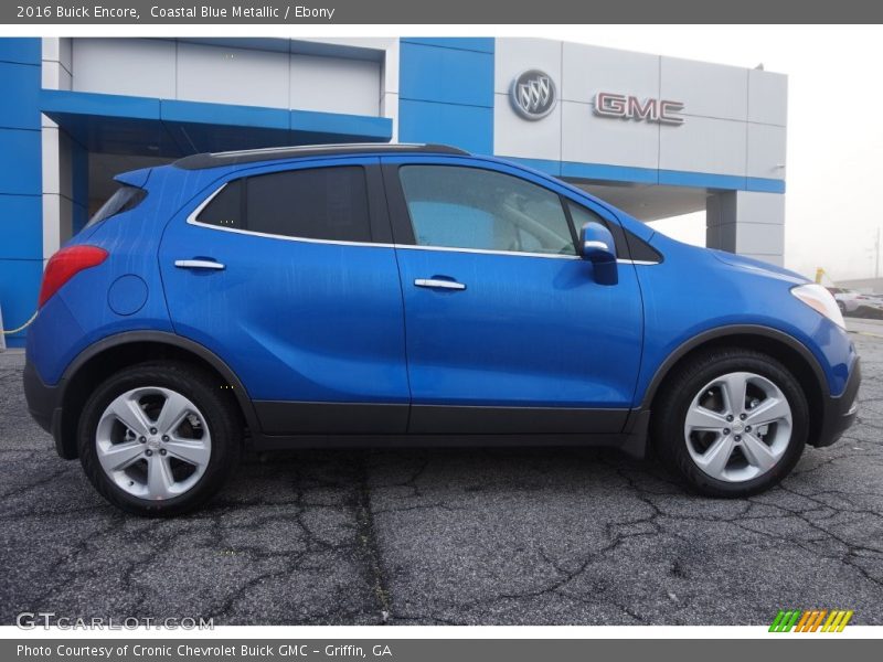 Coastal Blue Metallic / Ebony 2016 Buick Encore