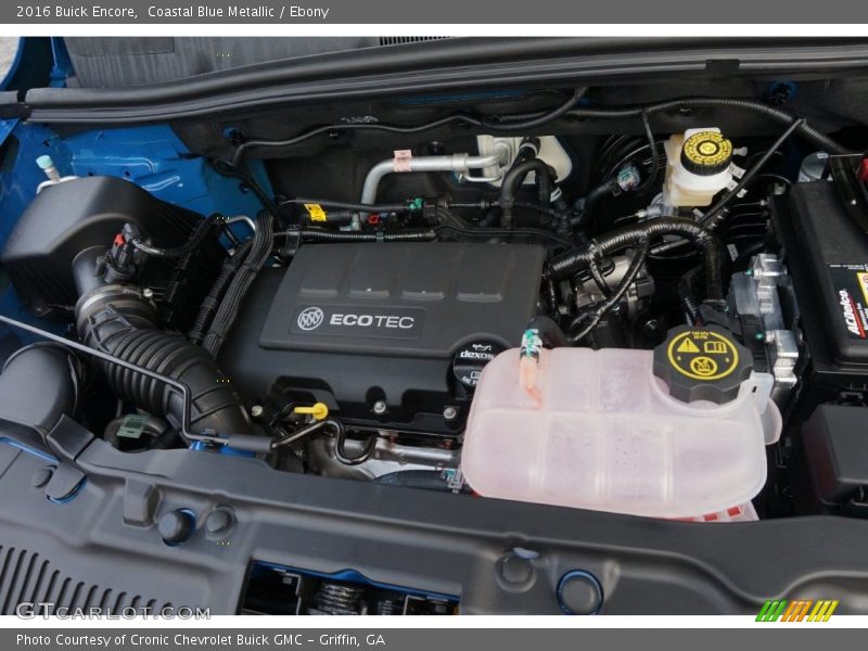 Coastal Blue Metallic / Ebony 2016 Buick Encore