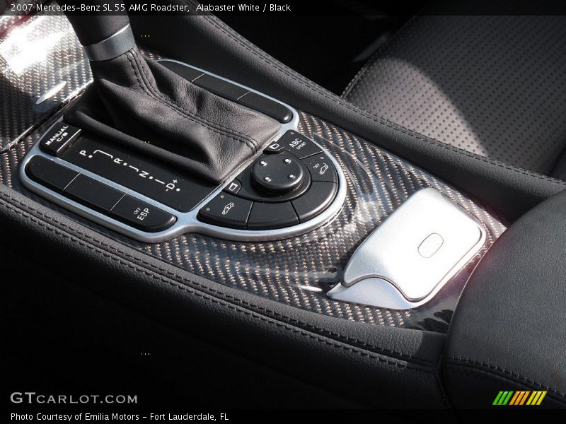 Controls of 2007 SL 55 AMG Roadster