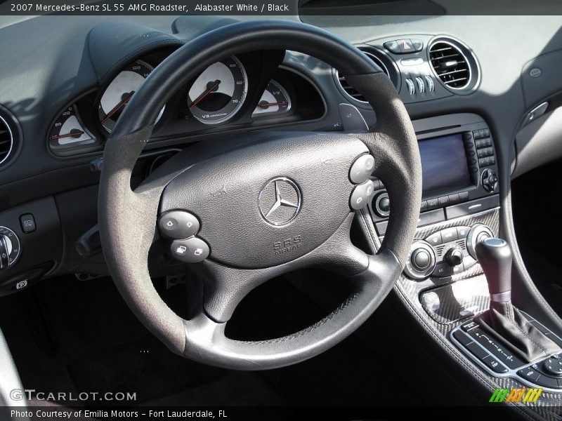  2007 SL 55 AMG Roadster Steering Wheel