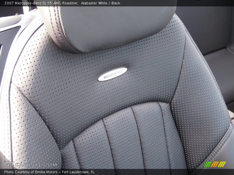 Front Seat of 2007 SL 55 AMG Roadster