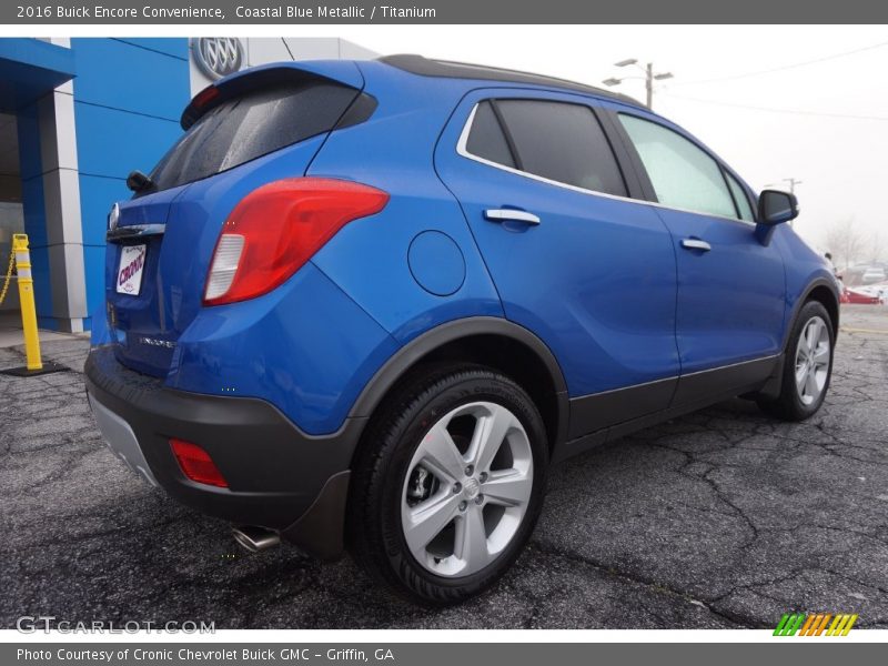 Coastal Blue Metallic / Titanium 2016 Buick Encore Convenience