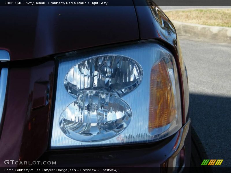 Cranberry Red Metallic / Light Gray 2006 GMC Envoy Denali