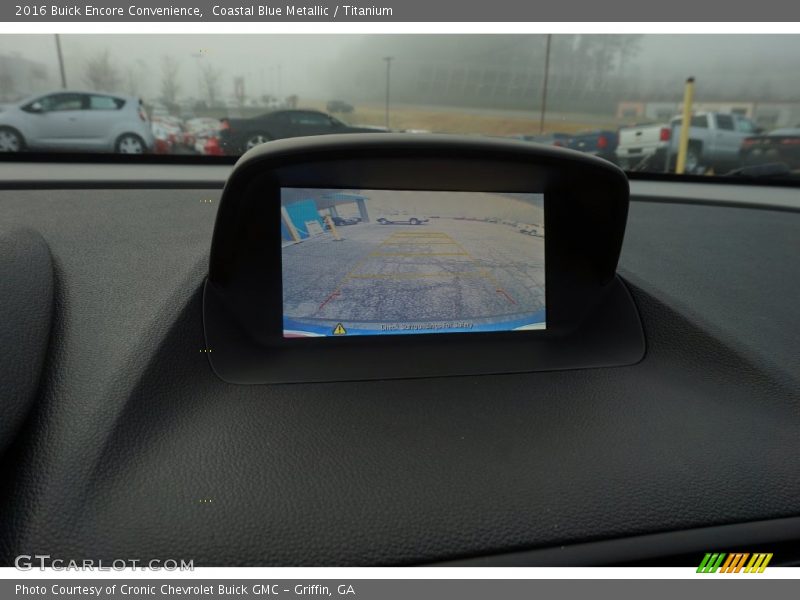 Coastal Blue Metallic / Titanium 2016 Buick Encore Convenience