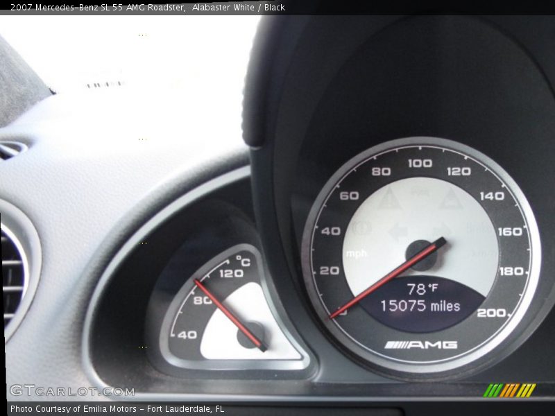  2007 SL 55 AMG Roadster 55 AMG Roadster Gauges