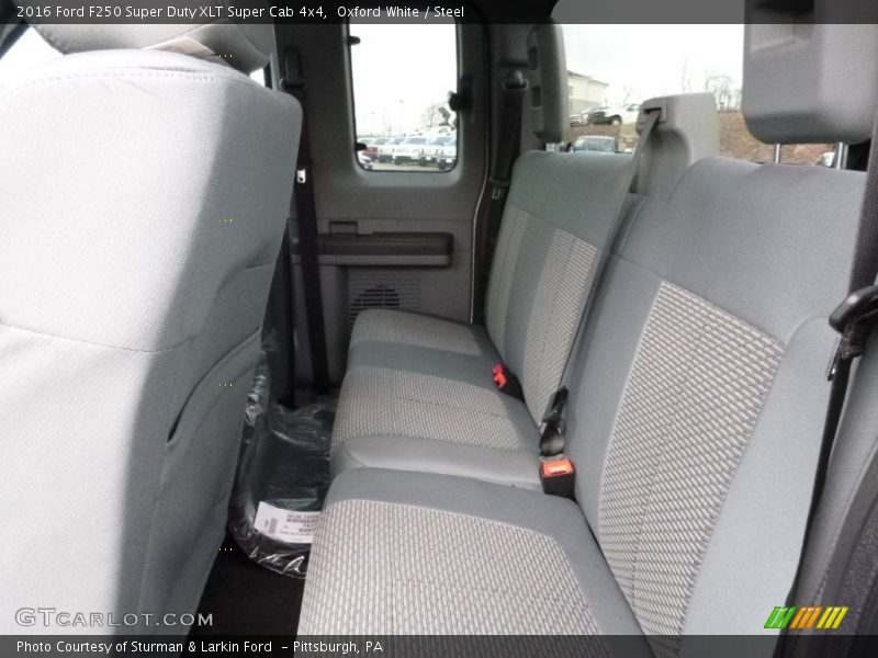 Oxford White / Steel 2016 Ford F250 Super Duty XLT Super Cab 4x4