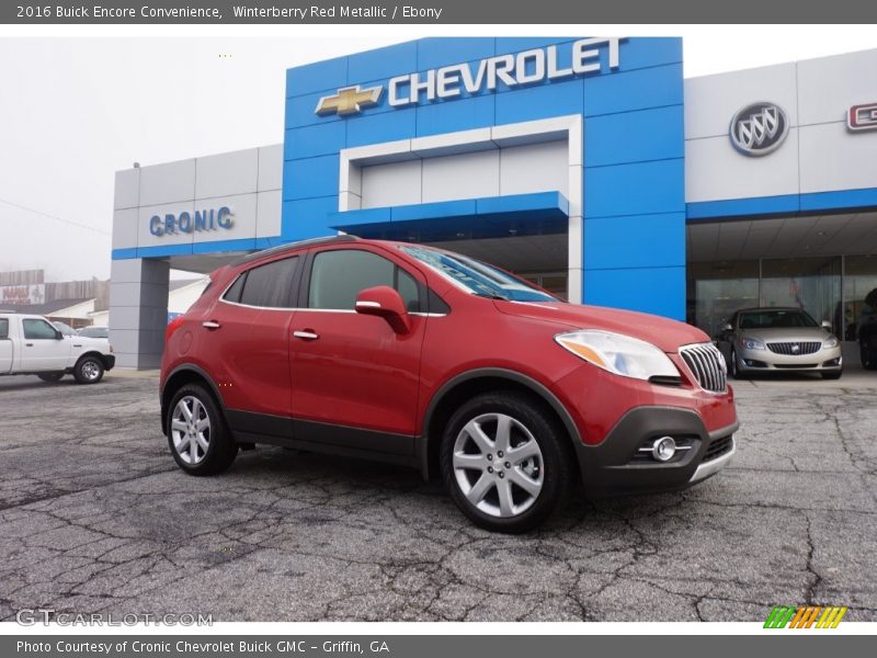 Winterberry Red Metallic / Ebony 2016 Buick Encore Convenience