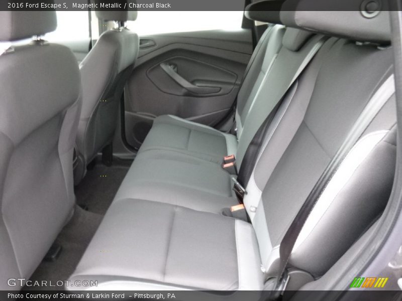 Magnetic Metallic / Charcoal Black 2016 Ford Escape S