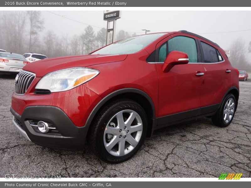 Winterberry Red Metallic / Ebony 2016 Buick Encore Convenience