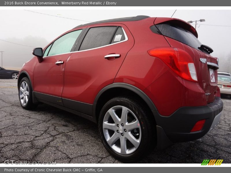 Winterberry Red Metallic / Ebony 2016 Buick Encore Convenience