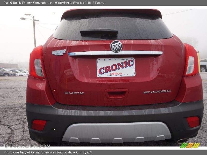 Winterberry Red Metallic / Ebony 2016 Buick Encore Convenience