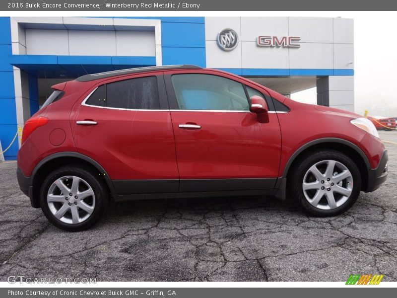 Winterberry Red Metallic / Ebony 2016 Buick Encore Convenience