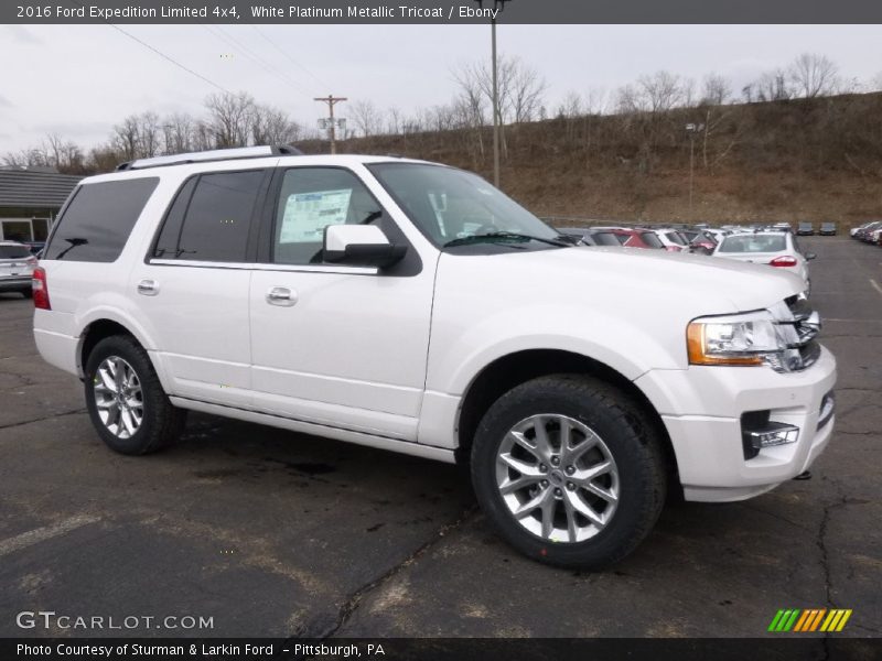  2016 Expedition Limited 4x4 White Platinum Metallic Tricoat