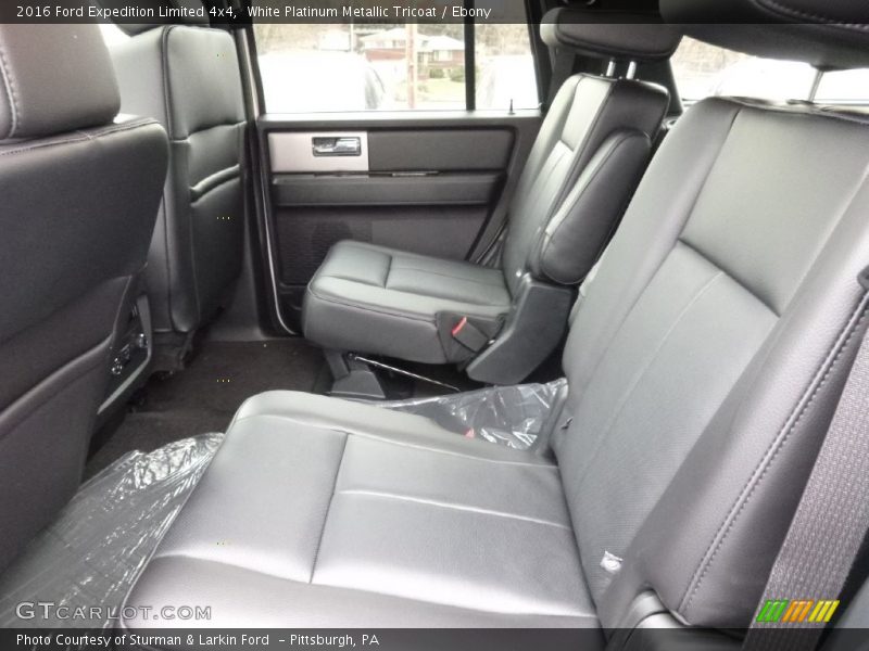 White Platinum Metallic Tricoat / Ebony 2016 Ford Expedition Limited 4x4