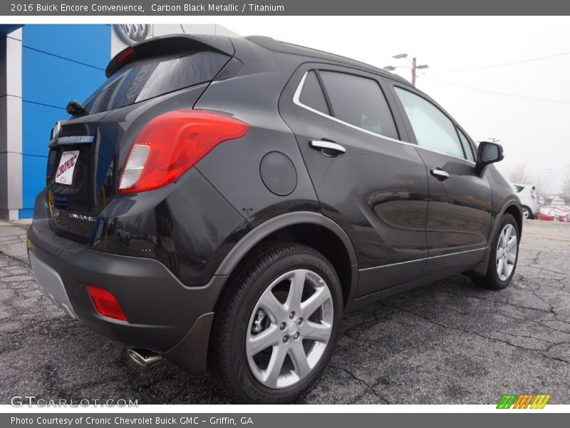 Carbon Black Metallic / Titanium 2016 Buick Encore Convenience