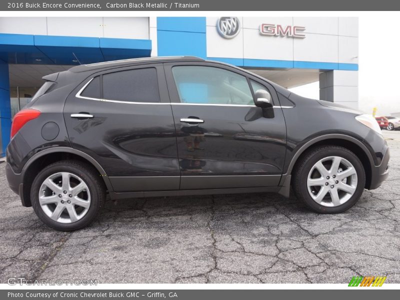 Carbon Black Metallic / Titanium 2016 Buick Encore Convenience