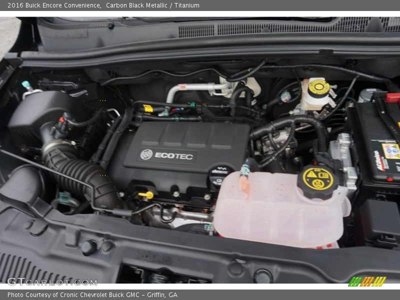 Carbon Black Metallic / Titanium 2016 Buick Encore Convenience