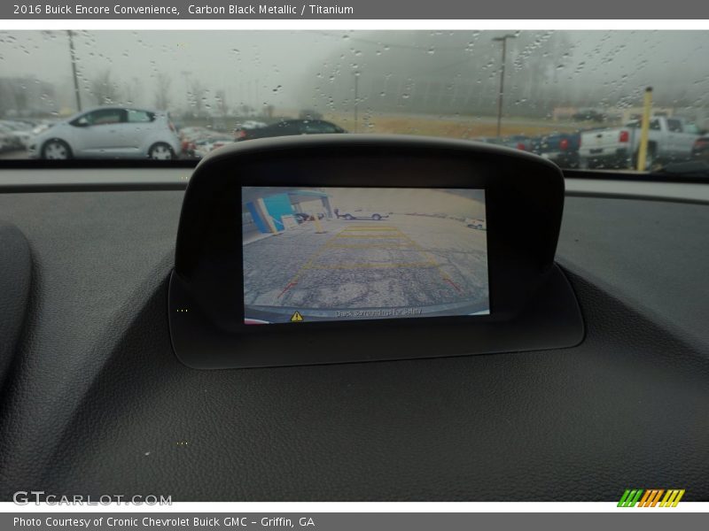 Carbon Black Metallic / Titanium 2016 Buick Encore Convenience