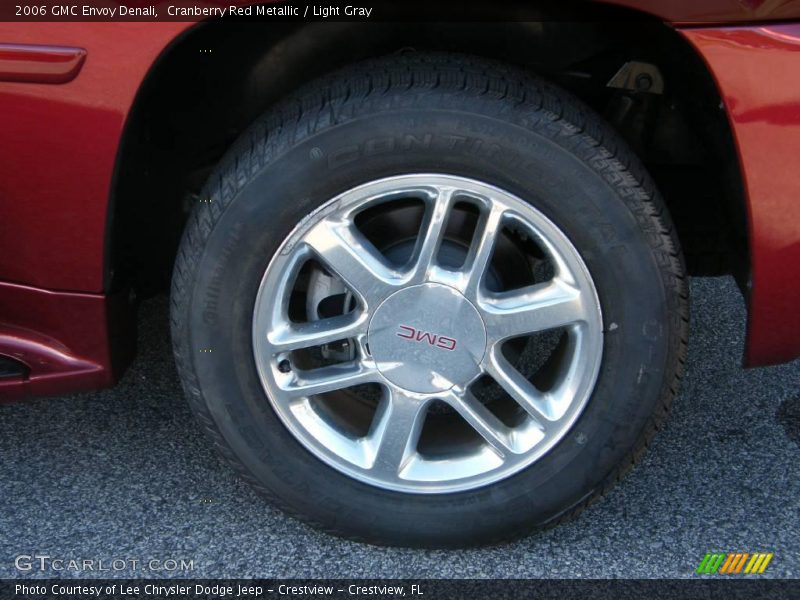 Cranberry Red Metallic / Light Gray 2006 GMC Envoy Denali