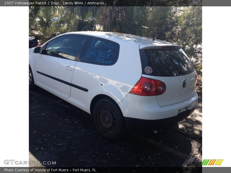 Candy White / Anthracite 2007 Volkswagen Rabbit 2 Door