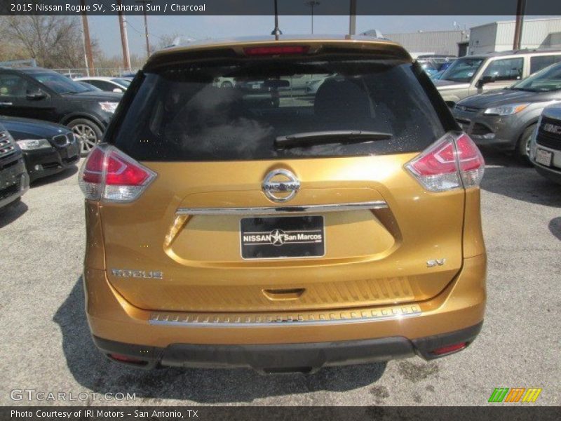 Saharan Sun / Charcoal 2015 Nissan Rogue SV