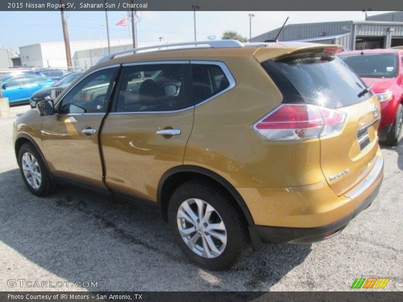Saharan Sun / Charcoal 2015 Nissan Rogue SV