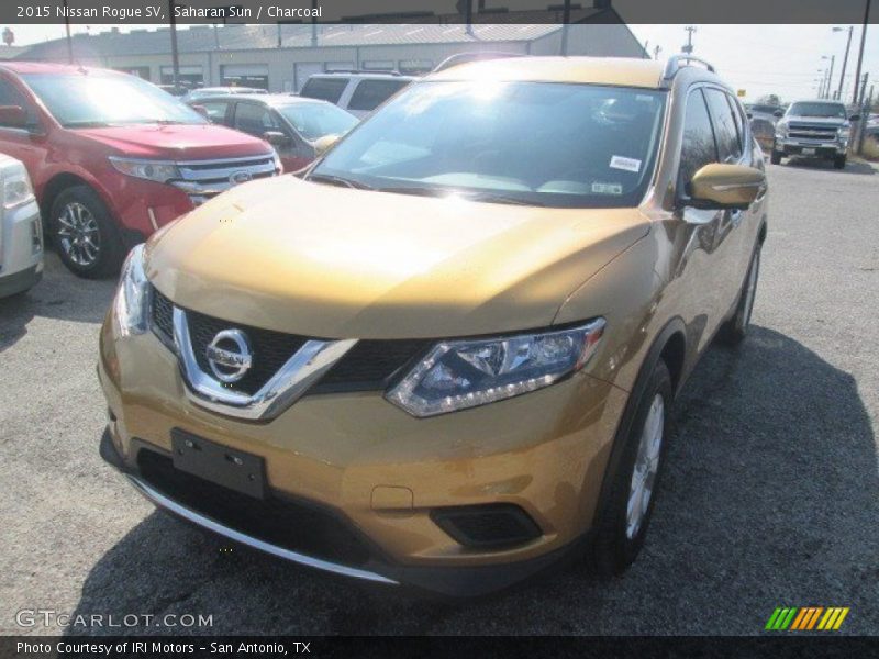 Saharan Sun / Charcoal 2015 Nissan Rogue SV