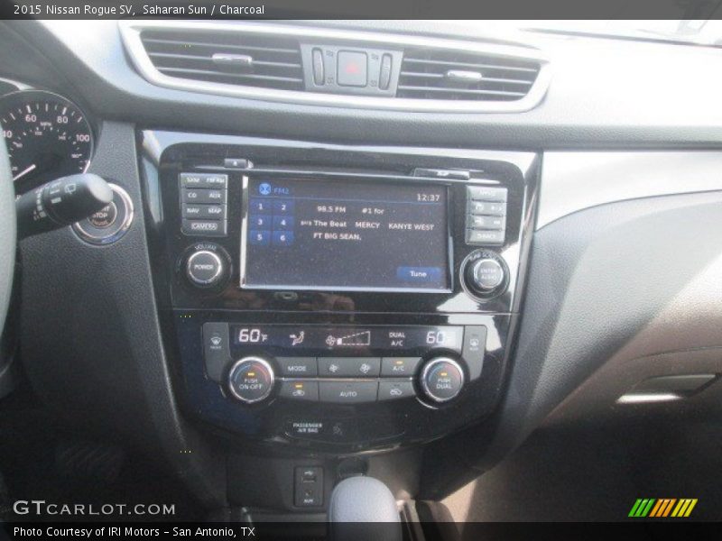 Saharan Sun / Charcoal 2015 Nissan Rogue SV