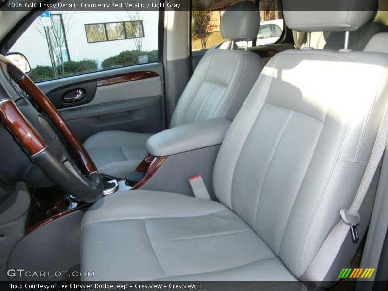 Cranberry Red Metallic / Light Gray 2006 GMC Envoy Denali